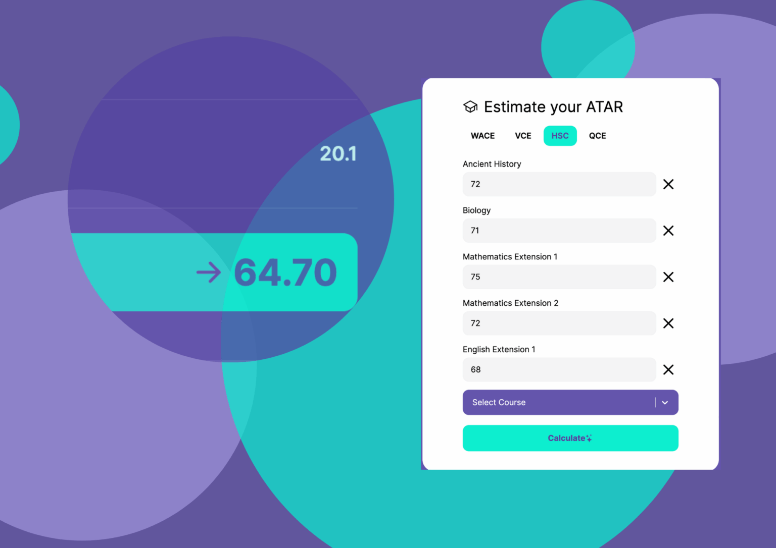 how to calculate your atar in nsw using an atar calculator